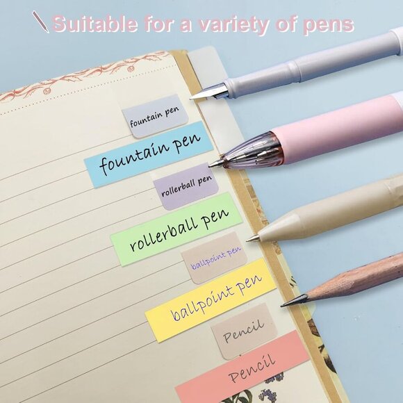 Small Sticky Notes Colourful Book Tabs Small Self Stick Pad for Office 1140 PCS - Picture 6 of 7